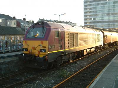 67004 at Plymouth. &copy; Pape_Timmo