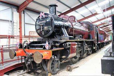 46441 Steam at Ribble Steam Railway - Preston. &copy; stevexos