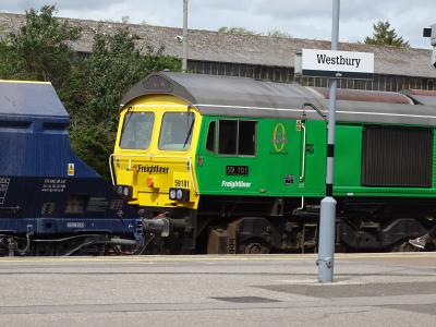 59101 at Westbury. &copy; Western Campaigner