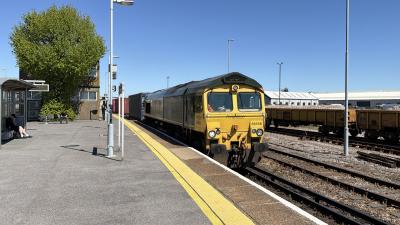 66556 at Eastleigh. &copy; Luivery