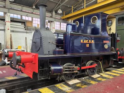P1631 steam at Chatham Historic Dockyard. &copy; MikeMOL