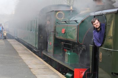 AE1973 steam at Keighley & Worth Valley Railway - Ingrow. &copy; ConnorsRailPhotography