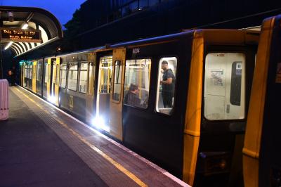 TW4004 at South Gosforth (Tyne & Wear Metro). &copy; MJM