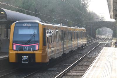 555040 at South Gosforth (Tyne & Wear Metro). &copy; ConnorsRailPhotography