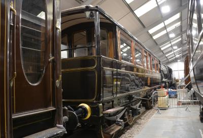 45038 coach at Keighley & Worth Valley Railway - Oxenhope. &copy; AJax