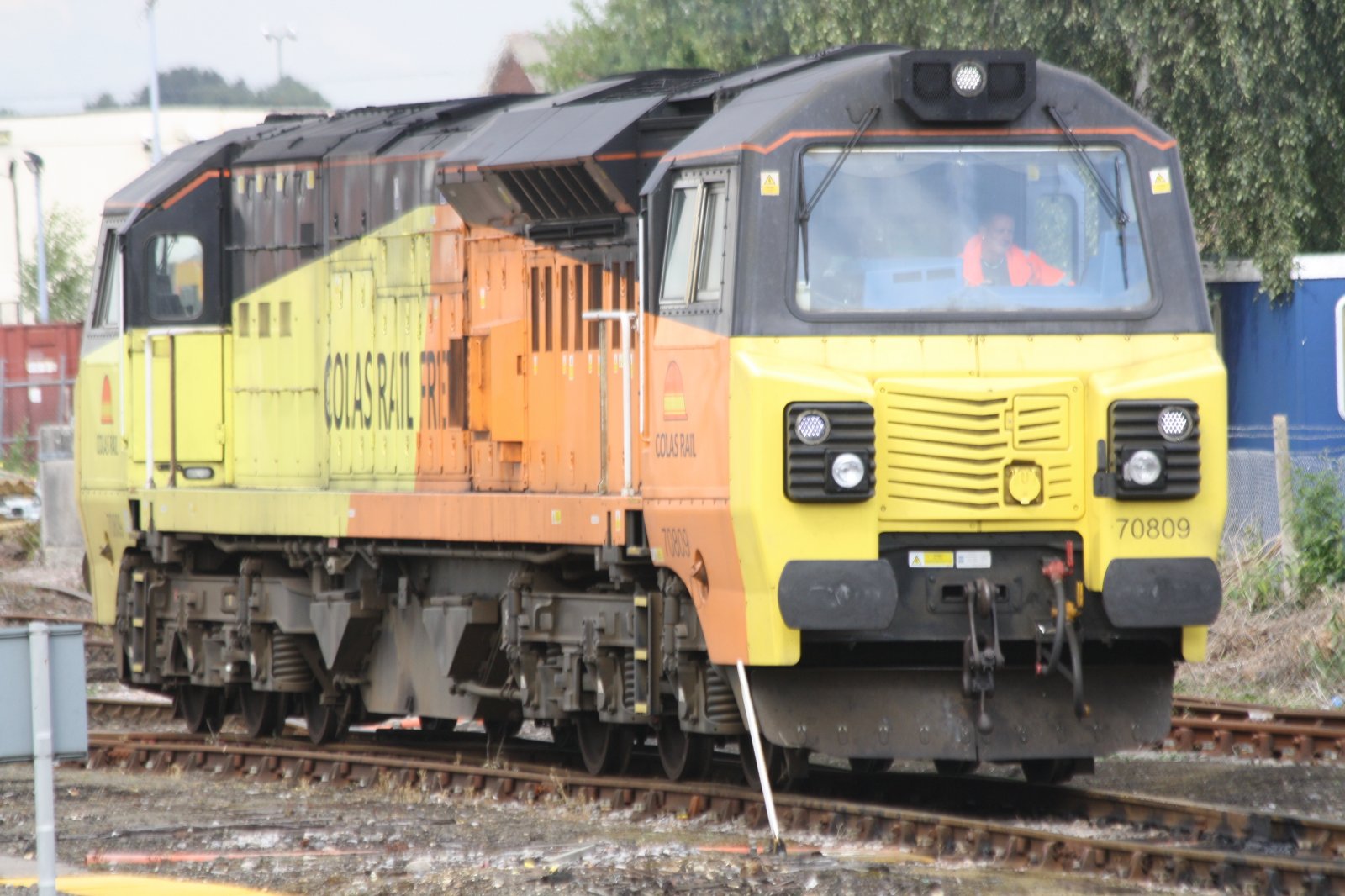 Photo of 70809 at Eastleigh — trainlogger