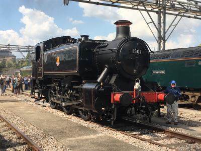 1501 Steam at Old Oak Common HST Depot. &copy; Pape_Timmo