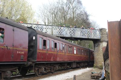 48018 coach at Keighley & Worth Valley Railway - Haworth. &copy; ConnorsRailPhotography