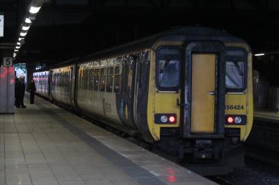 156424 at Manchester Victoria. &copy; ConnorsRailPhotography