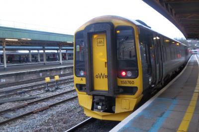 158760 at Bristol Temple Meads. &copy; JM-Freightliner