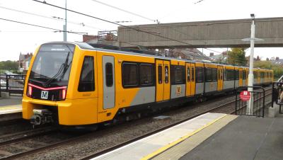 555007 at West Jesmond (Tyne & Wear Metro). &copy; Geoff