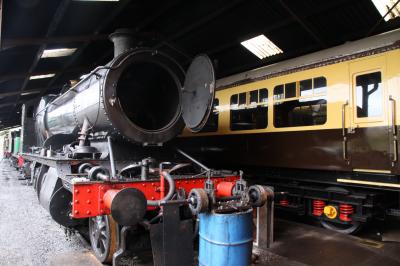 3803 steam at South Devon Railway - Buckfastleigh. &copy; trainlogger