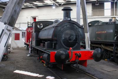 HL2491 steam at Barrow Hill. &copy; South Coast Trainspotter