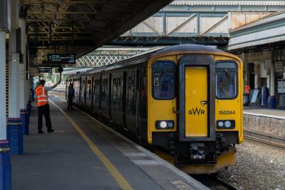 150244 at Exeter St Davids. &copy; Harry Bennellick