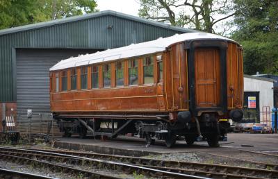 LNER56856 coach at North Yorkshire Moors Railway - Pickering. &copy; AJax