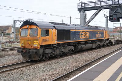 66313 at Peterborough. &copy; Davejones12