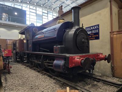 AE1572 steam at Milestones - Hampshire's Living History Museum. &copy; MikeMOL