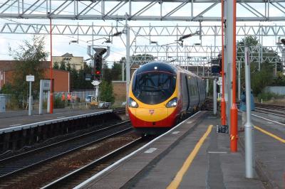 390007 at Stafford. &copy; trainlogger
