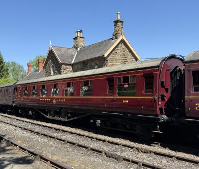 LMS149 coach at Severn Valley Railway - Highley. &copy; AJax