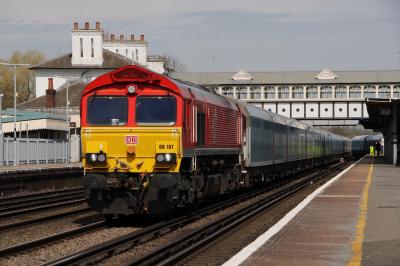 66107 at Eastleigh. &copy; al66class59