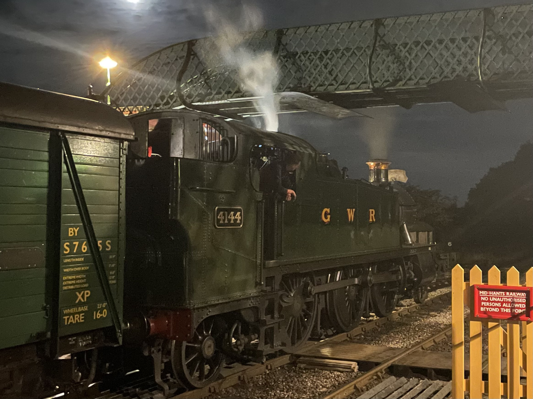 Photo of 4144 Steam at Mid Hants Railway Medstead & Four Marks