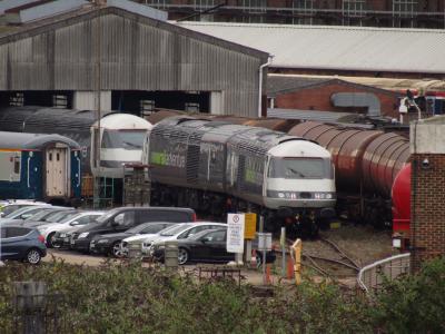43480,43484,43468 at Eastleigh Works. &copy; al66class59