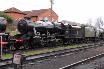 48305 steam at Great Central Railway. &copy; al66class59