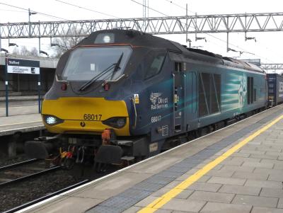 68017 at Stafford. &copy; Geoff
