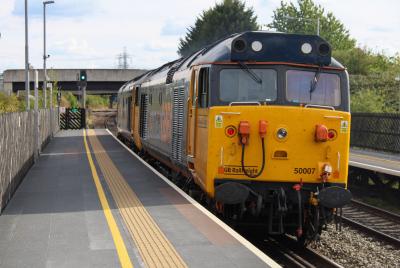 50007 at East Midlands Parkway. &copy; South Coast Trainspotter