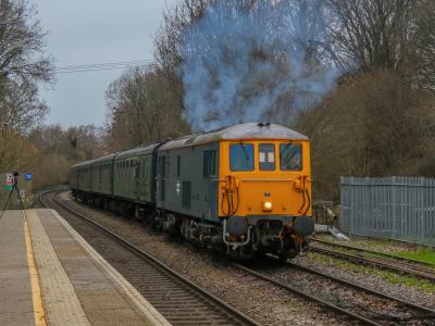 73140 at Spa Valley Railway - Eridge. &copy; DEMU1013