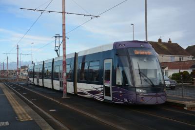 BT 009 at Anchorsholme Lane (Blackpool Tramway). &copy; AJax