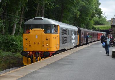 31108 at Keighley & Worth Valley Railway - Ingrow. &copy; AJax