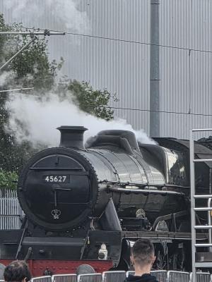 45627 steam at Derby - The Greatest Gathering 2025. &copy; MikeMOL