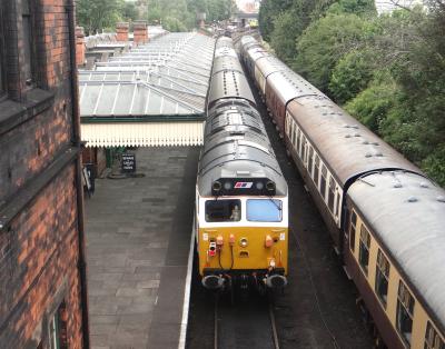 50017 at Great Central Railway - Loughborough. &copy; MJM