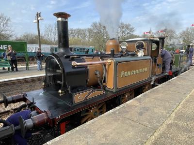 photo of LBSCR 72 steam at Bluebell Railway - Horsted Keynes