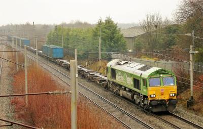 66004 at Bamfurlong, Wigan. &copy; stevexos