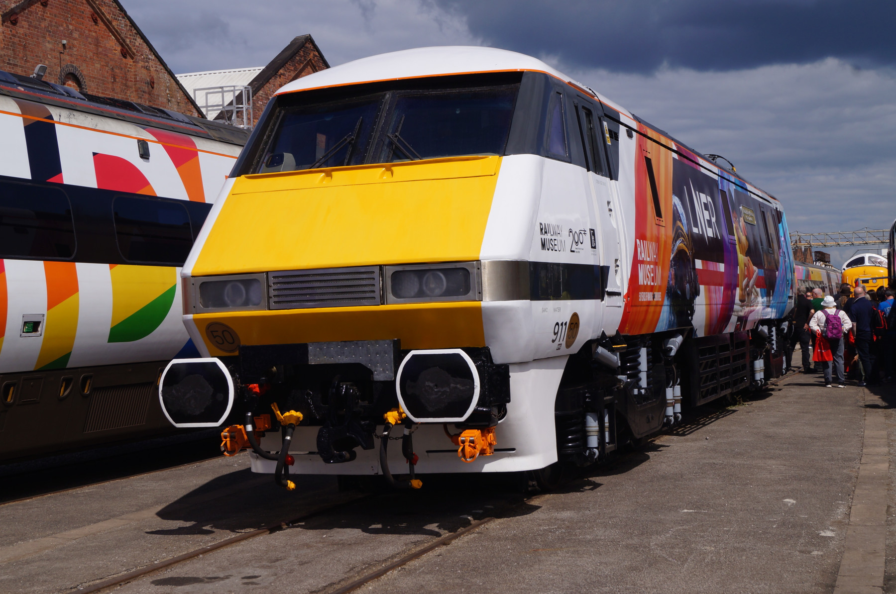 Photo of 91150 at Derby - The Greatest Gathering 2025 — trainlogger