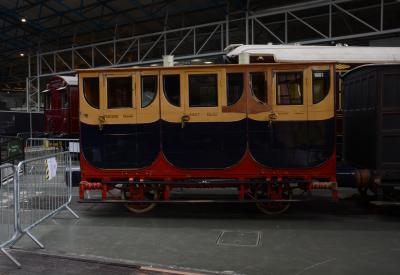 B&WR-CY coach at York National Railway Museum. &copy; AJax
