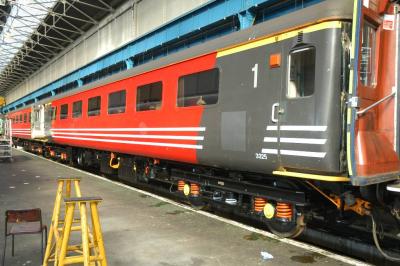 3325 Coach at Old Oak Common TMD. &copy; Byron5574