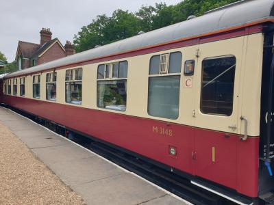 3148 coach at Bluebell Railway - Horsted Keynes. &copy; MikeMOL