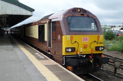 67024 at Westbury. &copy; JM-Freightliner