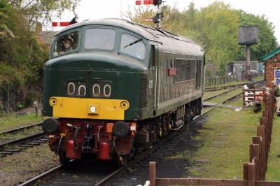D123 at Great Central Railway. &copy; al66class59