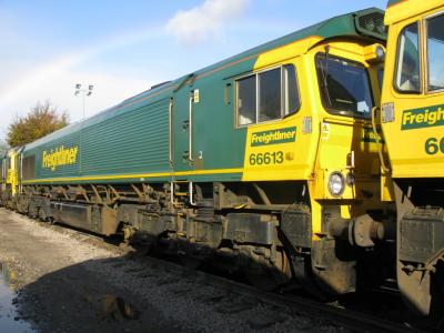 66613 at Leeds Vehicle Maintenance Facility (Leeds Midland Road). &copy; Byron5574