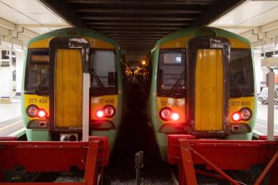 377456,377603 at London Victoria. &copy; Zain