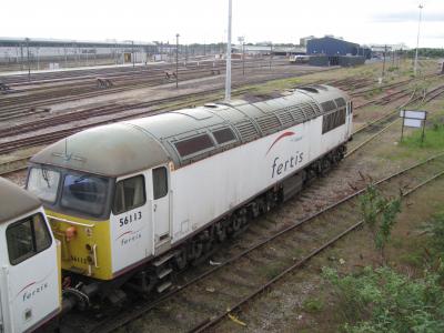 56113 at Old Oak Common TMD. &copy; Ben Williams