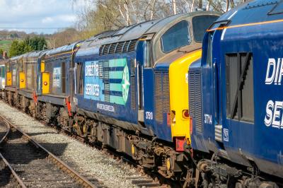 37510 at Barrow Hill. &copy; trainlogger