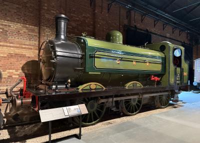 GNR1247 steam at York National Railway Museum. &copy; AJax