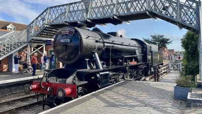 photo of 90775 steam at North Norfolk Railway - Sheringham