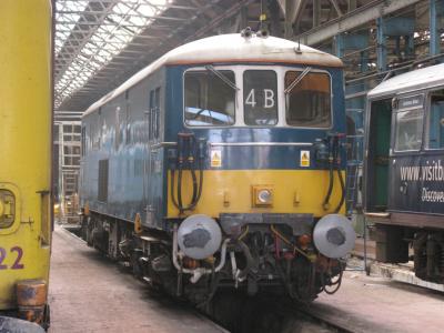 73136 at Eastleigh Works. &copy; Byron5574