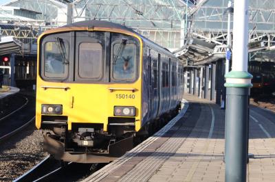 150140 at Manchester Piccadilly. &copy; ConnorsRailPhotography